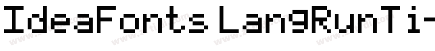 IdeaFonts LangRunTi字体转换
